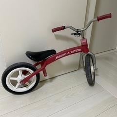 【決定】【赤】ラジオフライヤー　バランスバイク