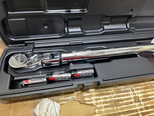 スナップオン Snap-on ATECH3F300BN 1/2 デジタルアングル トルクレンチ 20〜400Nm 未使用 保管品
