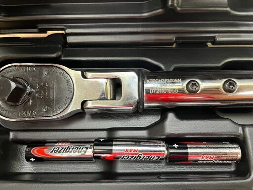 スナップオン Snap-on ATECH3F300BN 1/2 デジタルアングル トルクレンチ 20〜400Nm 未使用 保管品