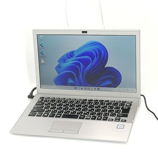 送料無料 高速SSD 13.3型 ノートパソコン SONY VJS131C11N 中古良品 第6世代Core i5 4GB 無線 Bluetooth Webカメラ Windows11 Office