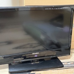 三菱液晶カラーテレビ　2011年製　HDD付き