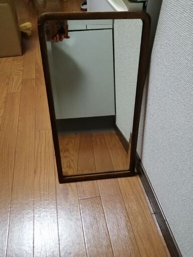 アンティークショップで購入した鏡