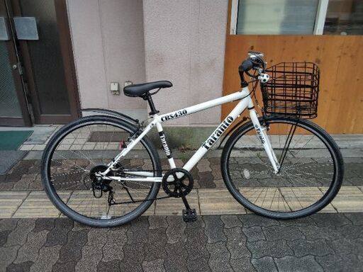 [CHALINX] Taranto(タラント)CRS430 700c シティークロス 6speed/ホワイトxブラック