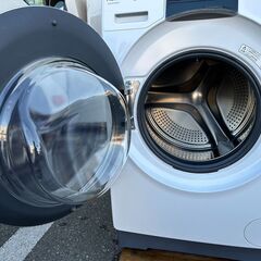 ▽値下げ▽ドラム式洗濯機 アクア 2021年 洗濯12kg 乾燥6kg AQW-DX12M