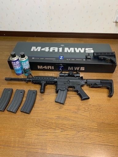 東京マルイ M4A1 MWS ガスブローバックガン 最終変更