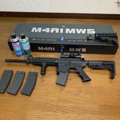 【ネット決済】東京マルイ　M4A1  MWS  ガスブローバック...