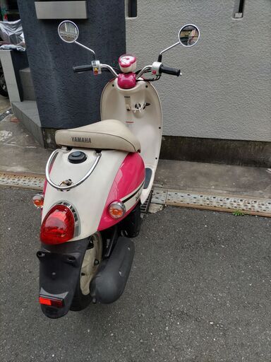 【美麗桃色】ヤマハ vino-DX(SA54J)4ST-FI車 2017年式! 外装艶々 低燃費! 美麗桃色】ヤマハ vino-DX(SA54J)4ST-FI車 2017年式! 外装艶々 低燃費!