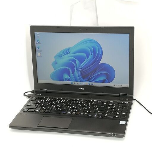 送料無料 新品SSD-512GB 15.6型 ノートパソコン NEC PC-VK28HDZGV 中古良品 第7世代 Core i7 8GB DVDRW 無線 Windows11 Office