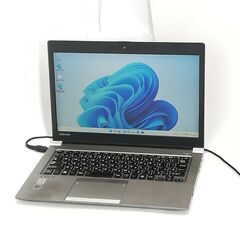 ②【格安中古】Dynabook ノートPC Windows10Pro i5＋メモリ8GB＋SSD 