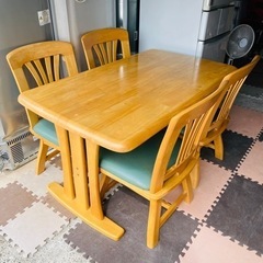 GW特価！】ダイニングテーブルセット チェア4脚 T-GARAGE