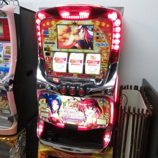 パチスロ実機 マジカルハロウィンJC コイン不要機・ドアキー・設定キー付 ボリューム調整可能 スロット│江別市のリサイクルショップドロップ