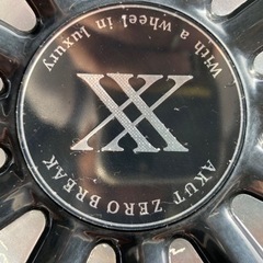 18インチ ハイエース アクト ゼロ ブレイク X 深リム　アルミホイール 7.5J+37 PCD 139.7 6H 4本セット