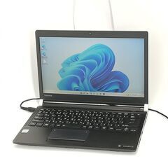 送料無料 新品SSD 13.3型 ノートパソコン 東芝 R73/D 中古良品 第6世代