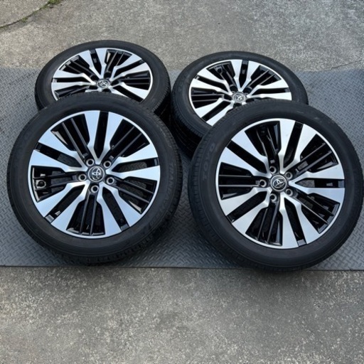 アルファード 30 後期 純正 PCD114.3 5穴 18インチ ホイール w2