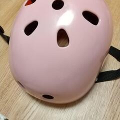 ヘルメット　100円　子供用 ピンク