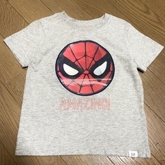 サイズ90 GAP スパイダーマン　ベビー　Tシャツ　ホログラム