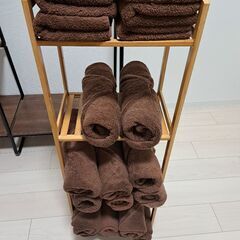エステ用タオル (サイズ各種)茶色