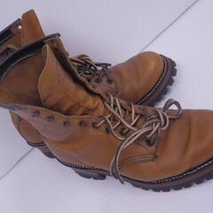 Chippewa チペワ ビブラムカスタム ワークブーツ レザー...