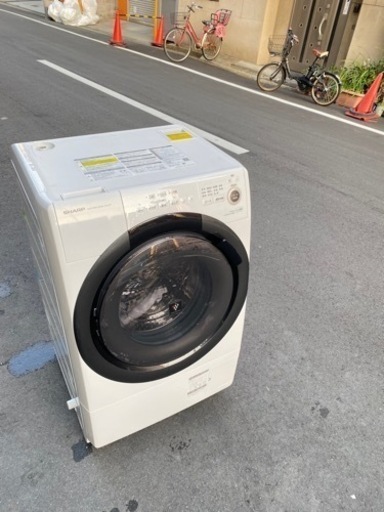 大阪市内配達設置無料 2021年ドラム洗濯機乾燥機付き保証有り
