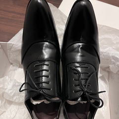 メンズ フォーマル靴 革靴 (多分合皮) 黒 ブラック 27cm...