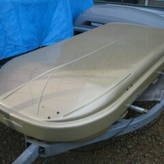 TERZO テルッツオ ガラス系コーテング済み ワイドルーフBOX ゴールド