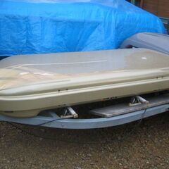 TERZO テルッツオ　ガラス系コーテング済み　ワイドルーフBOX　ゴールド　スキー　スノーボード　アウトドア　釣り　キャンプ TERZO テルッツオ ガラス系コーテング済み ワイドルーフBOX ゴールド