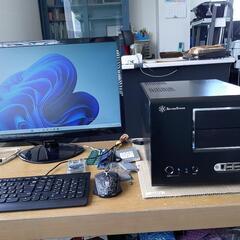 i7 2600 SSD SILVER STONE キューブPC