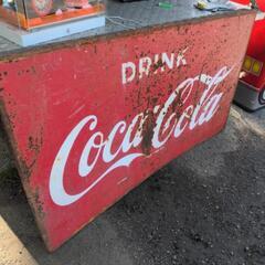 昭和レトロ　コカ・コーラ　特大　看板/商店　