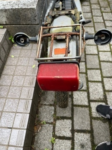 YAMAHA MR50 オフロードバイク キック降ります 部品取り YZ50【1979