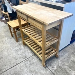 IKEA イケア FÖRHÖJA キッチンワゴン 木製 FÖRHÖJA フォルホイア キッチンワゴン, バーチ - IKEA