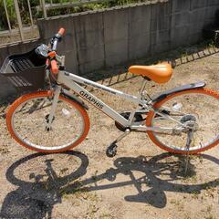 〔譲渡する方が決まりました〕自転車　２４インチ