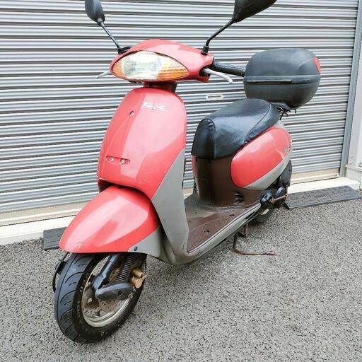2592.高馬力2スト　タクト　バッテリー新品、リアボックス付属　千葉県柏市　即日配送、自走引き取りも可能