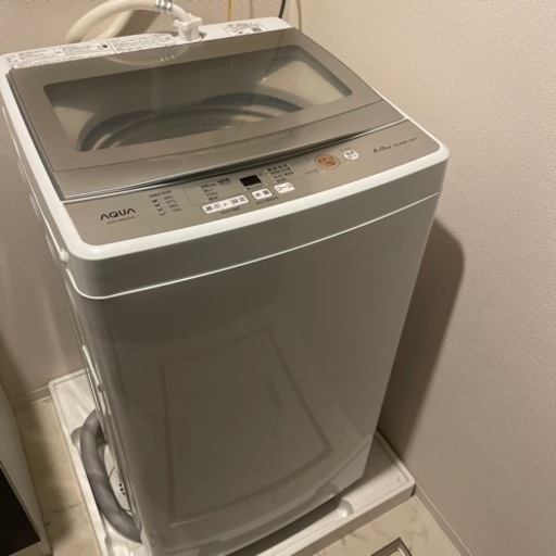 2021年製AQUA全自動洗濯機5キロAQW-GS50J