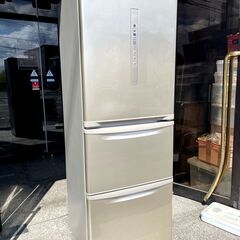 2019年製☆ Panasonic 3ドア冷蔵庫 ◇NR-C340C-N◇ 335L 右開き