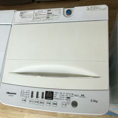 ハイセンス HW-E5503 洗濯機 2020年製 5.5㌔ 中古品 【ハンズクラフト宜野