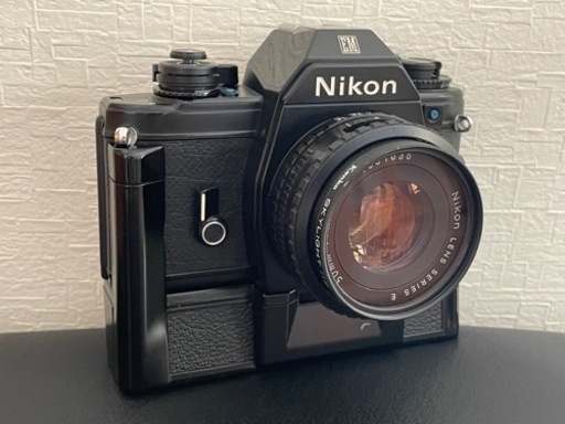 Nikon EM本体/ワインダーMD-E/シリーズE50mm f1.8レンズ 