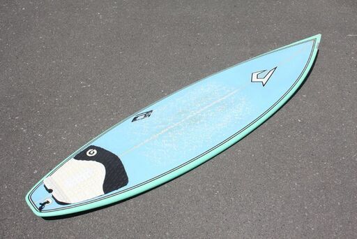 札幌 引取 JUSTICE/ジャスティス サーフボード 全長約188cm（6.2） 幅