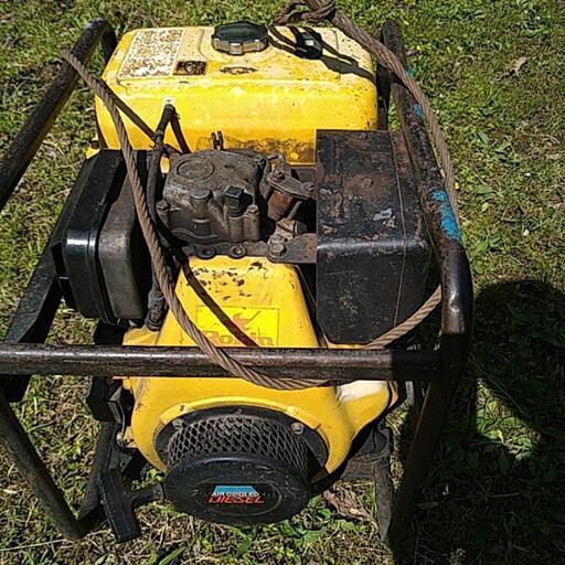 【引渡予定者決まりました】スバル 空冷ディーゼル エンジン 発電機 SGD2200 100V 60Hz セル付/ジェネレーター/富士重工業/ロビン