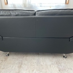 🗼東京インテリア BILLIE ビリー 高耐久ソフトレザー 2人掛ソファ🛋🟥