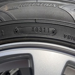 パジェロミニ　等　スタッドレスタイヤとタイヤラック