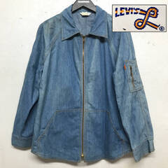 🔷🔶🔷FYS3/59 Levi's フルジップ デニムジャケット...