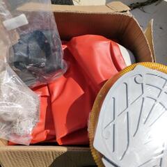 免許不要　未使用のボート　オール　クラッチのセット