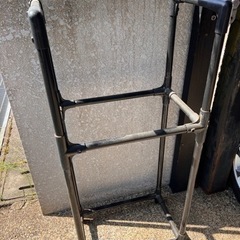 パジェロミニ　等　スタッドレスタイヤとタイヤラック