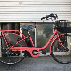 地域限定送料無料 パナソニック ビビ DX 3,1AH 新基準 24インチ 赤