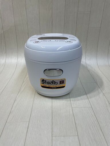 A2766　IRIS　アイリス　2021年製　炊飯器　ホワイト　白色　【美品】