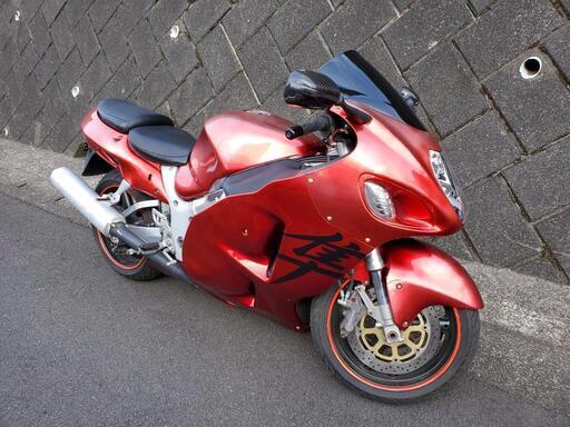 隼1300cc、suzuki バイク