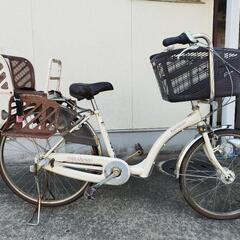 チャイルドシート付自転車