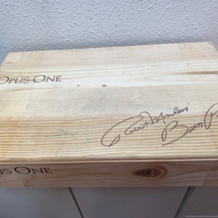 ワイン木箱　Opus One 6本入　蓋付
