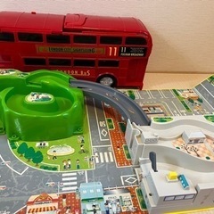 ロンドンバス型街セット！