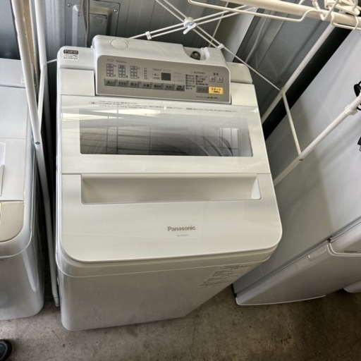 万代店　極美品　panasonic 洗濯機　NA-FA70H3 泡洗浄